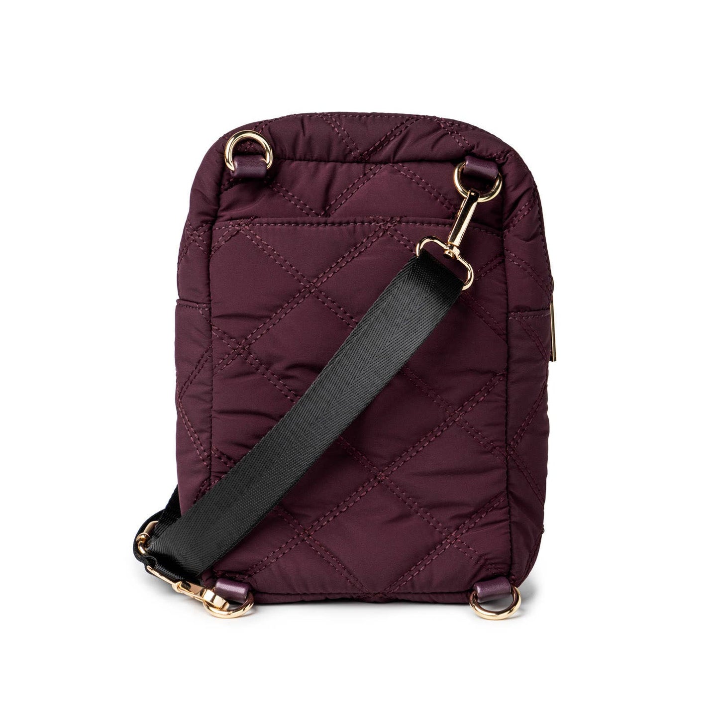 Kedzie Convertible Quilted Puffer Bag – Sling, Crossbody & Backpack (3-in-1)