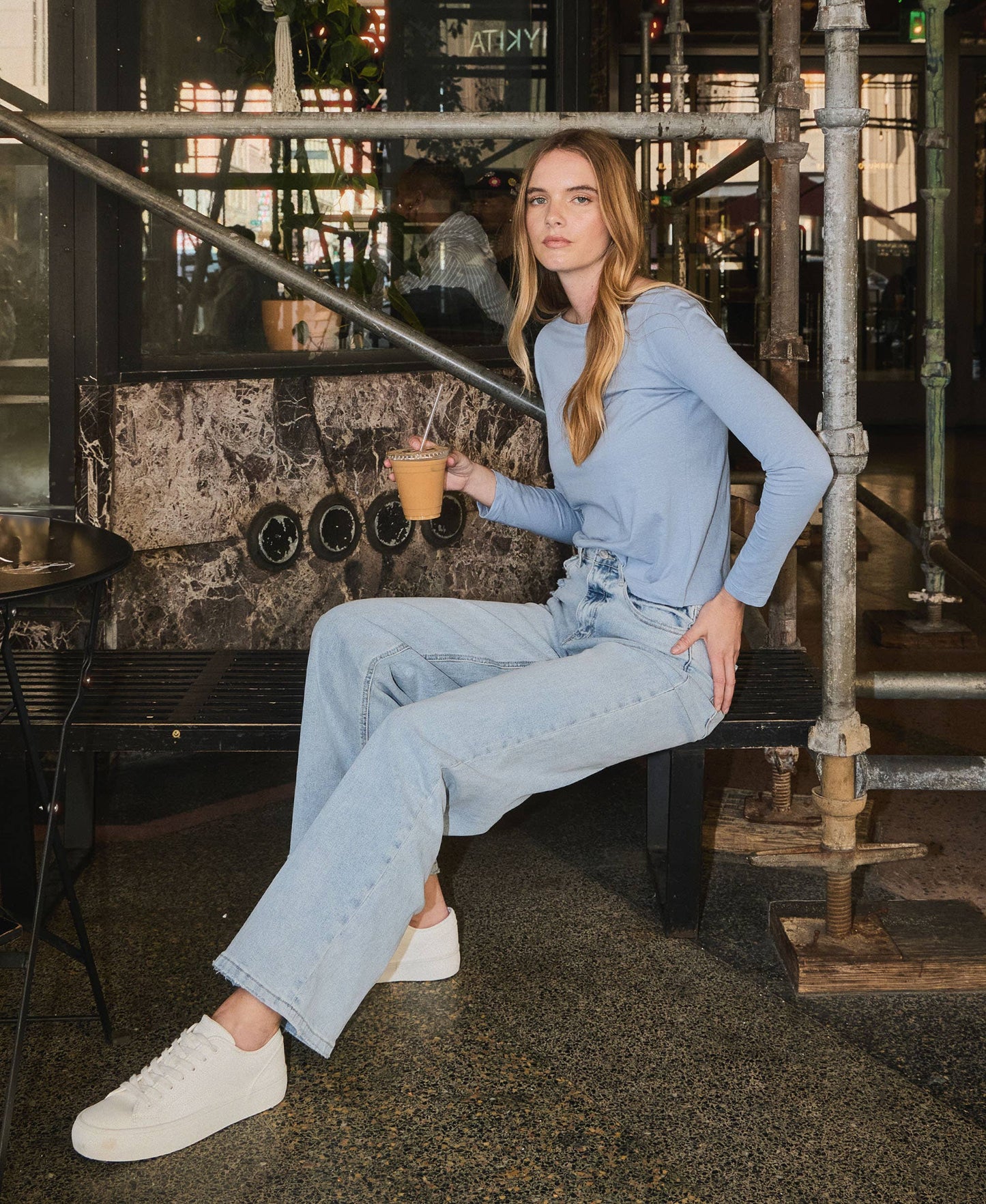Lovervet by Vervet – High Rise Super Wide Leg Jeans