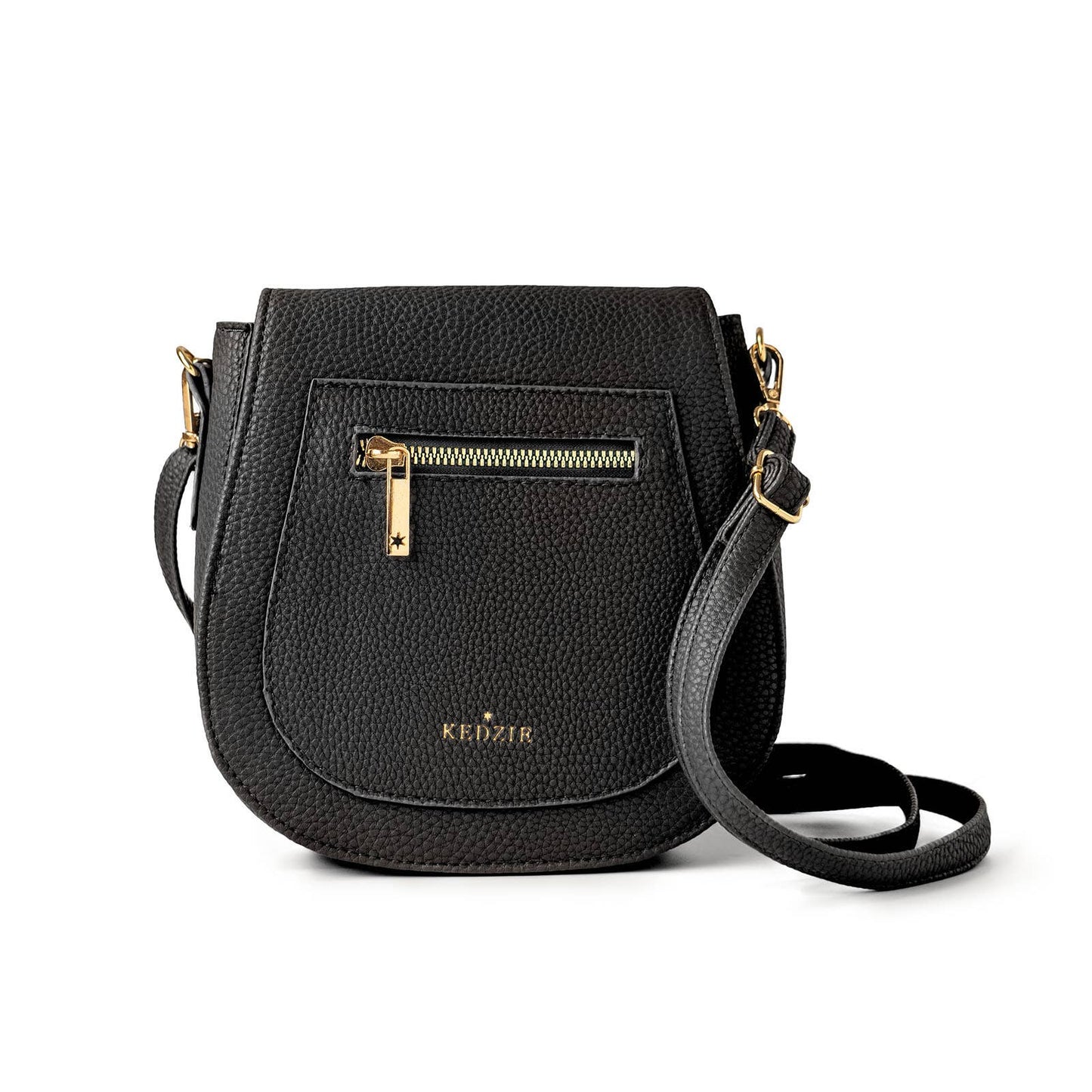 Kedzie® Camden Mini Messenger – Compact Vegan Leather Crossbody