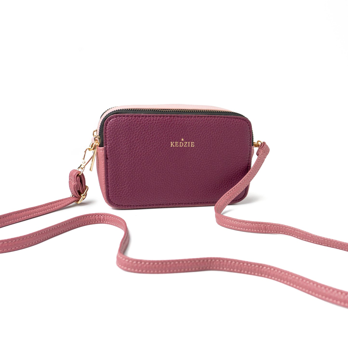 Kedzie® Color Pop Collection – Modernist Crossbody in Vegan Leather