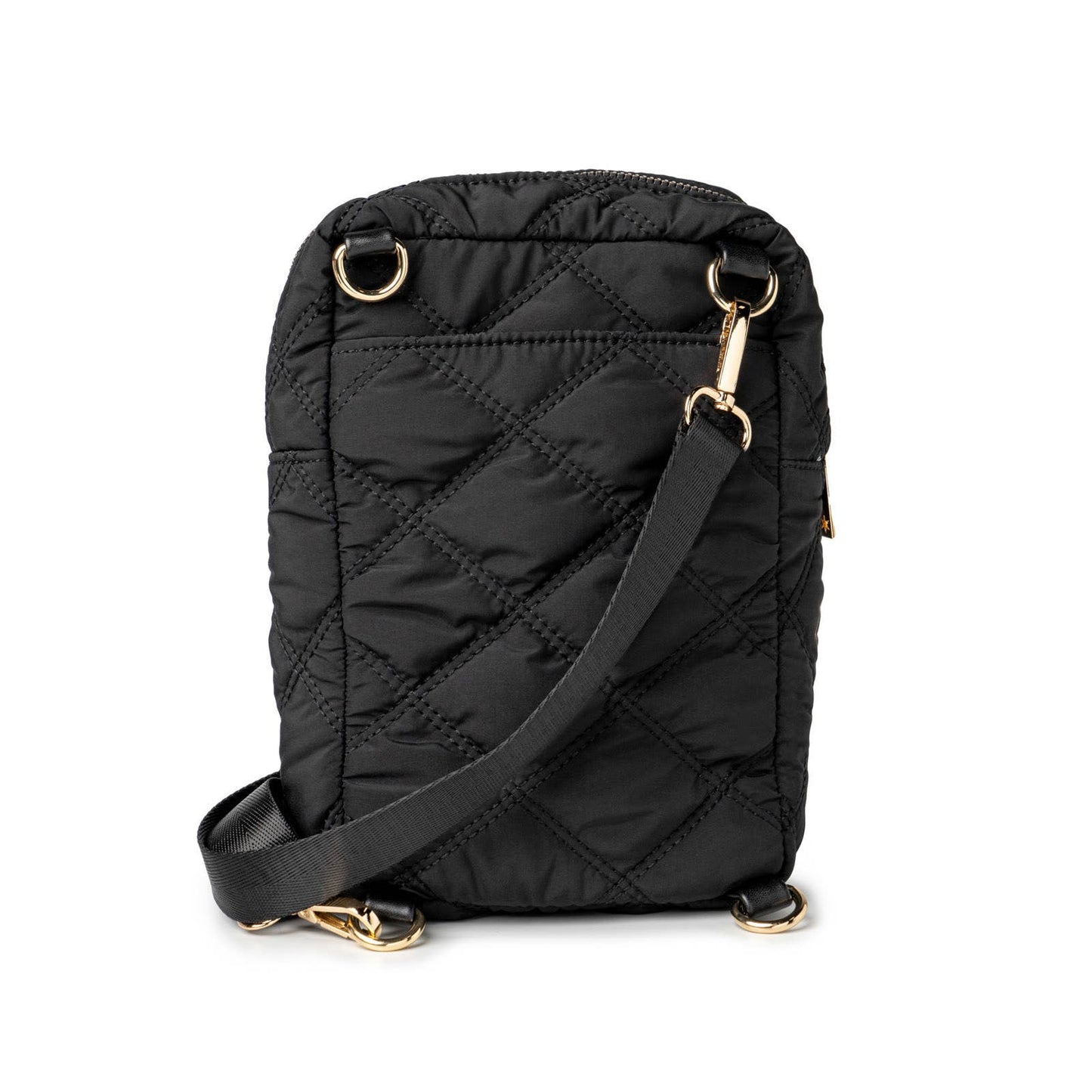 Kedzie Convertible Quilted Puffer Bag – Sling, Crossbody & Backpack (3-in-1)