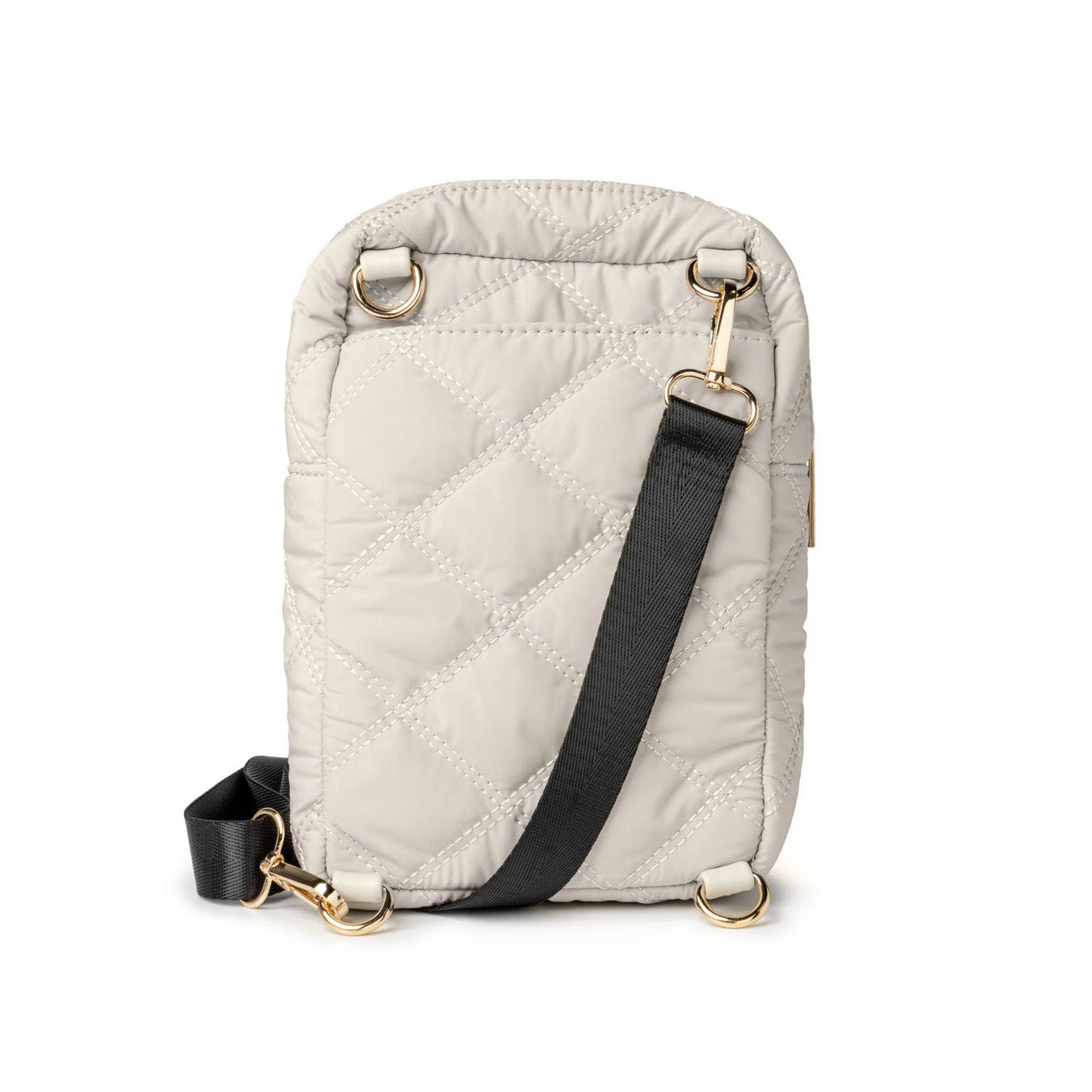 Kedzie Convertible Quilted Puffer Bag – Sling, Crossbody & Backpack (3-in-1)
