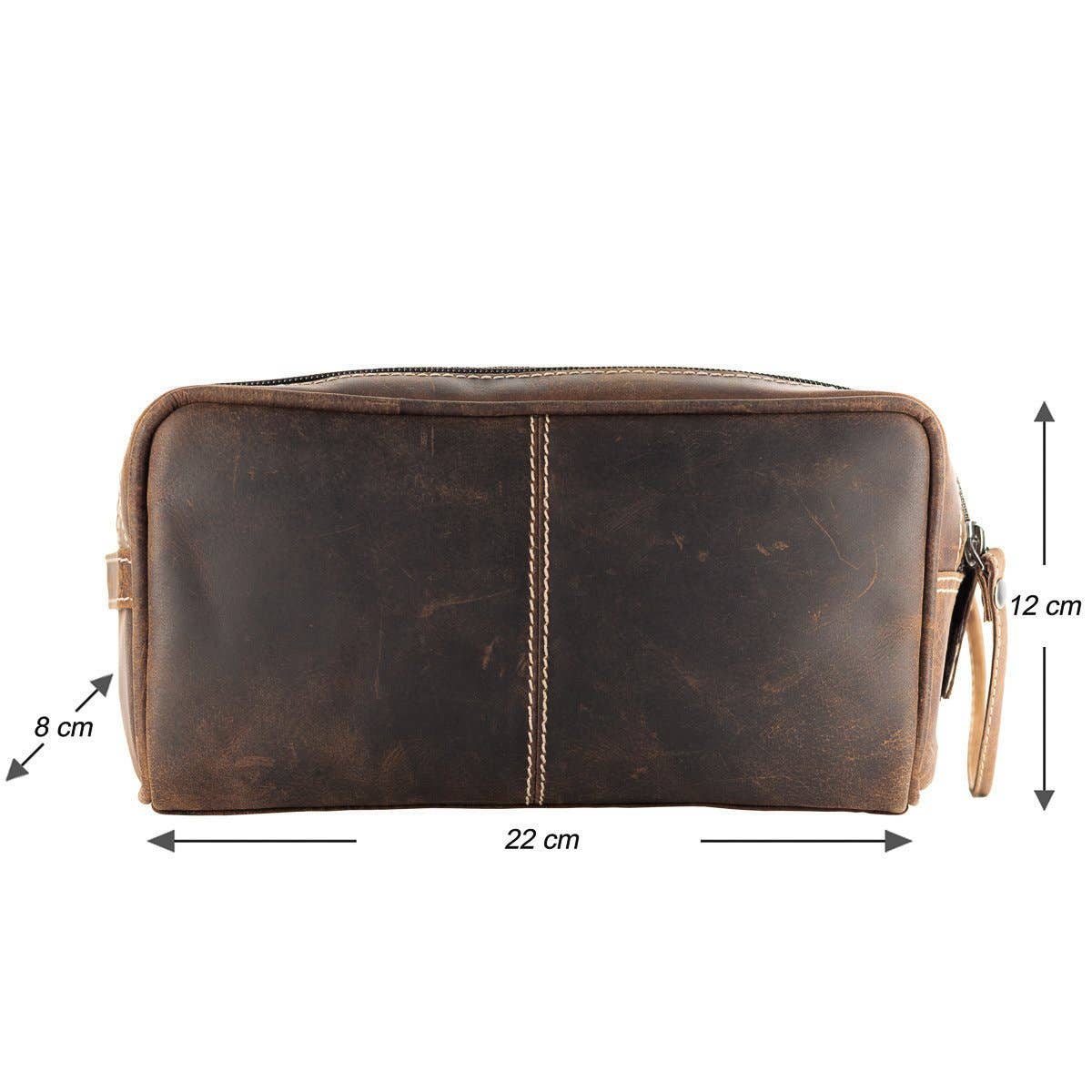 Leather Toiletry Bag