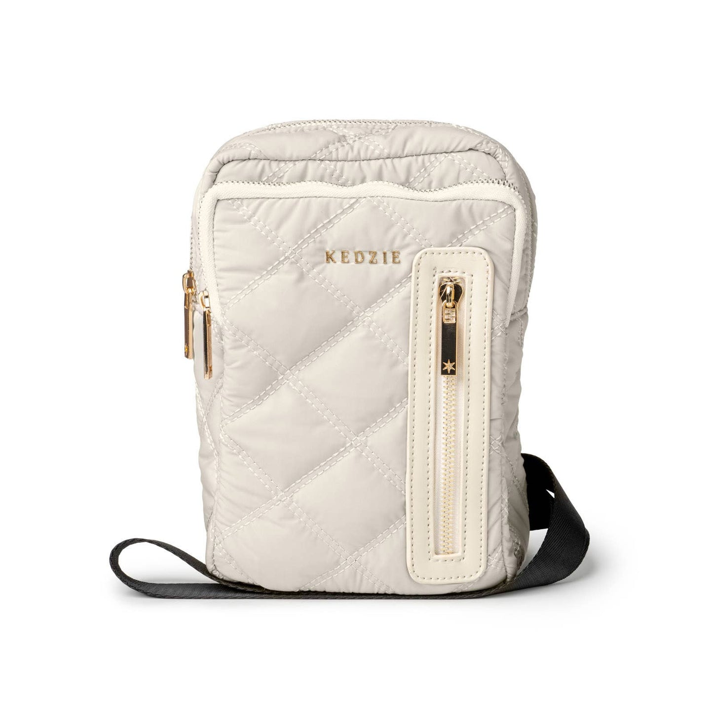 Kedzie Convertible Quilted Puffer Bag – Sling, Crossbody & Backpack (3-in-1)