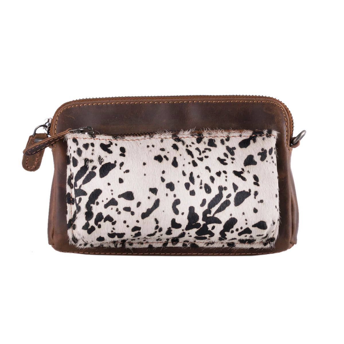 Buffalo Leather Crossbody Shoulder Bag