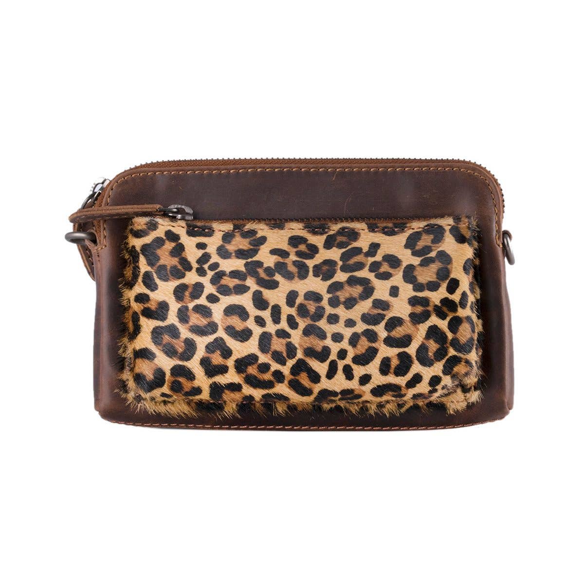 Buffalo Leather Crossbody Shoulder Bag