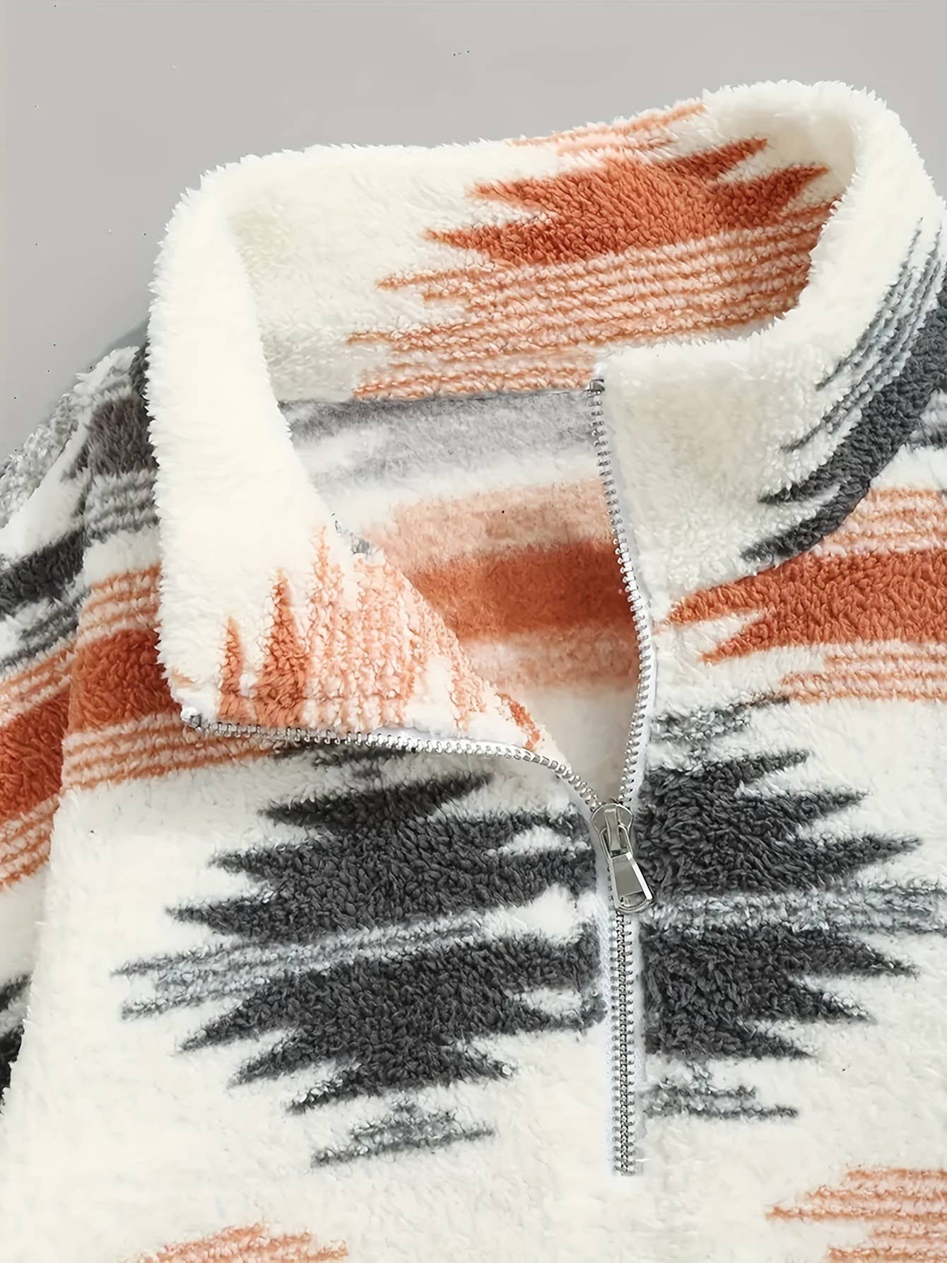 Boho Style Aztec Pullover Hoodie