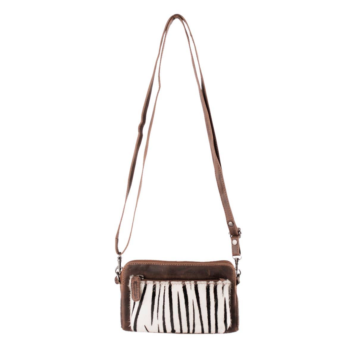 Buffalo Leather Crossbody Shoulder Bag