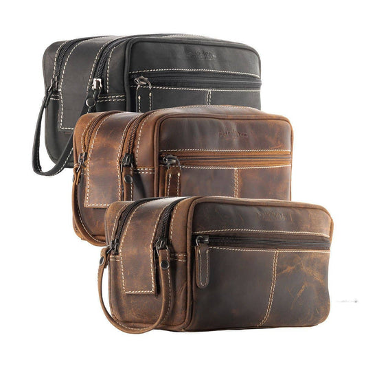 Leather Toiletry Bag