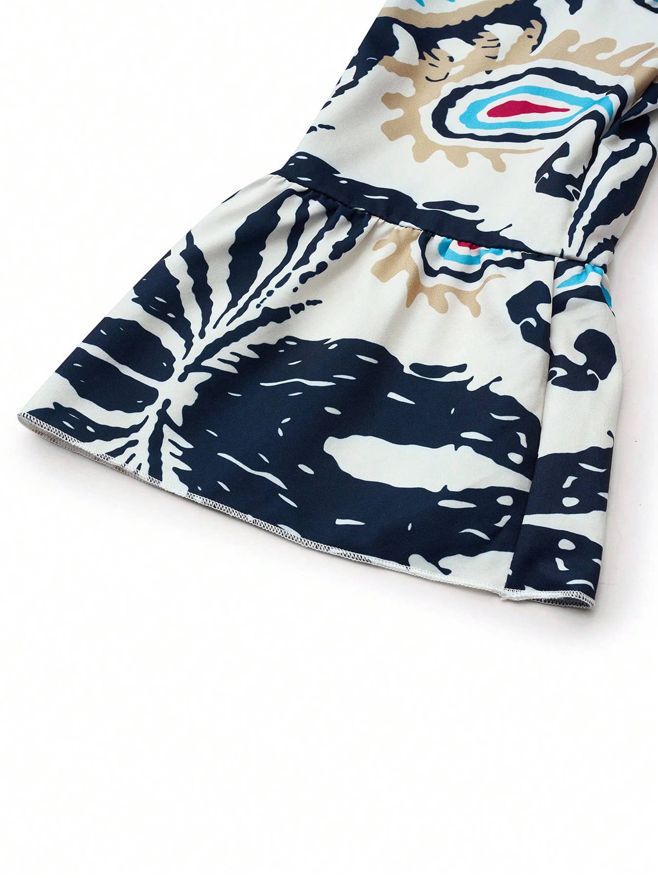 Holiday Style Loose Casual Floral Dress – Flowy & Comfortable