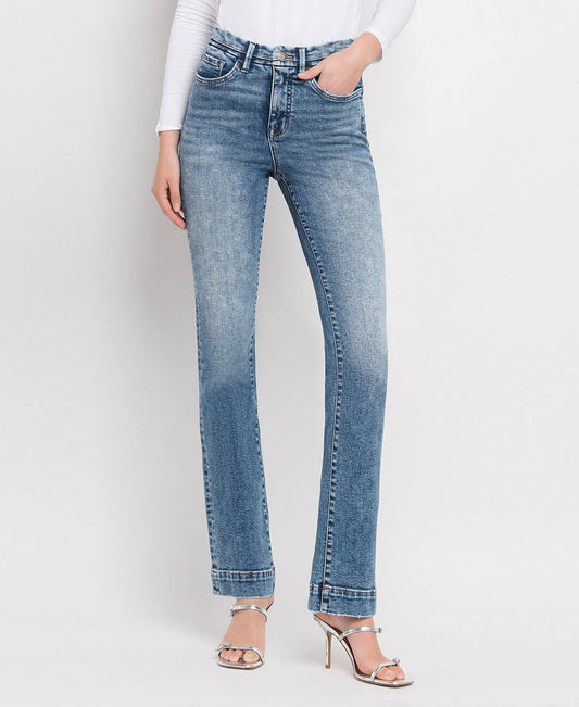 Lovervet by Vervet Tummy Control High Rise Bootcut Jeans