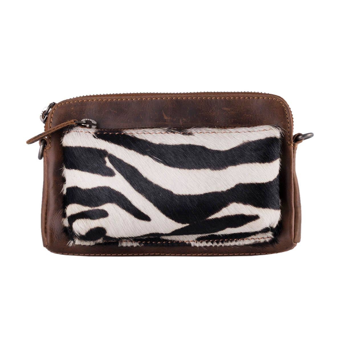 Buffalo Leather Crossbody Shoulder Bag