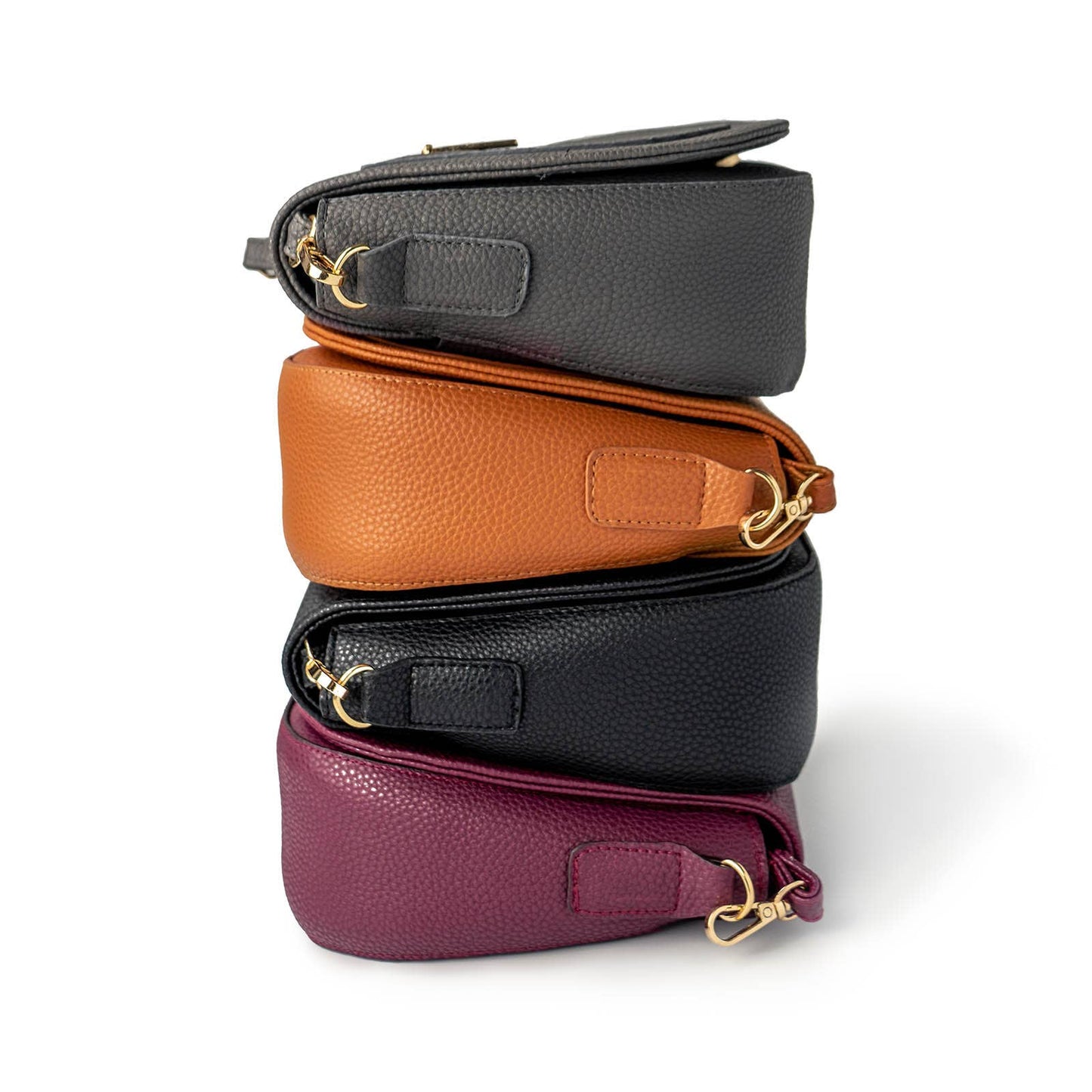 Kedzie® Camden Mini Messenger – Compact Vegan Leather Crossbody