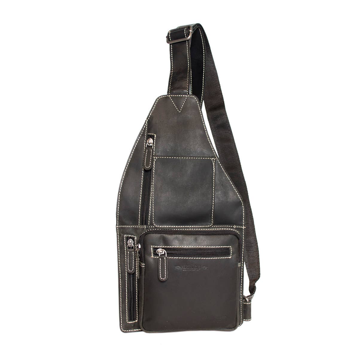 Buffalo Leather Crossbody Shoulder Bag