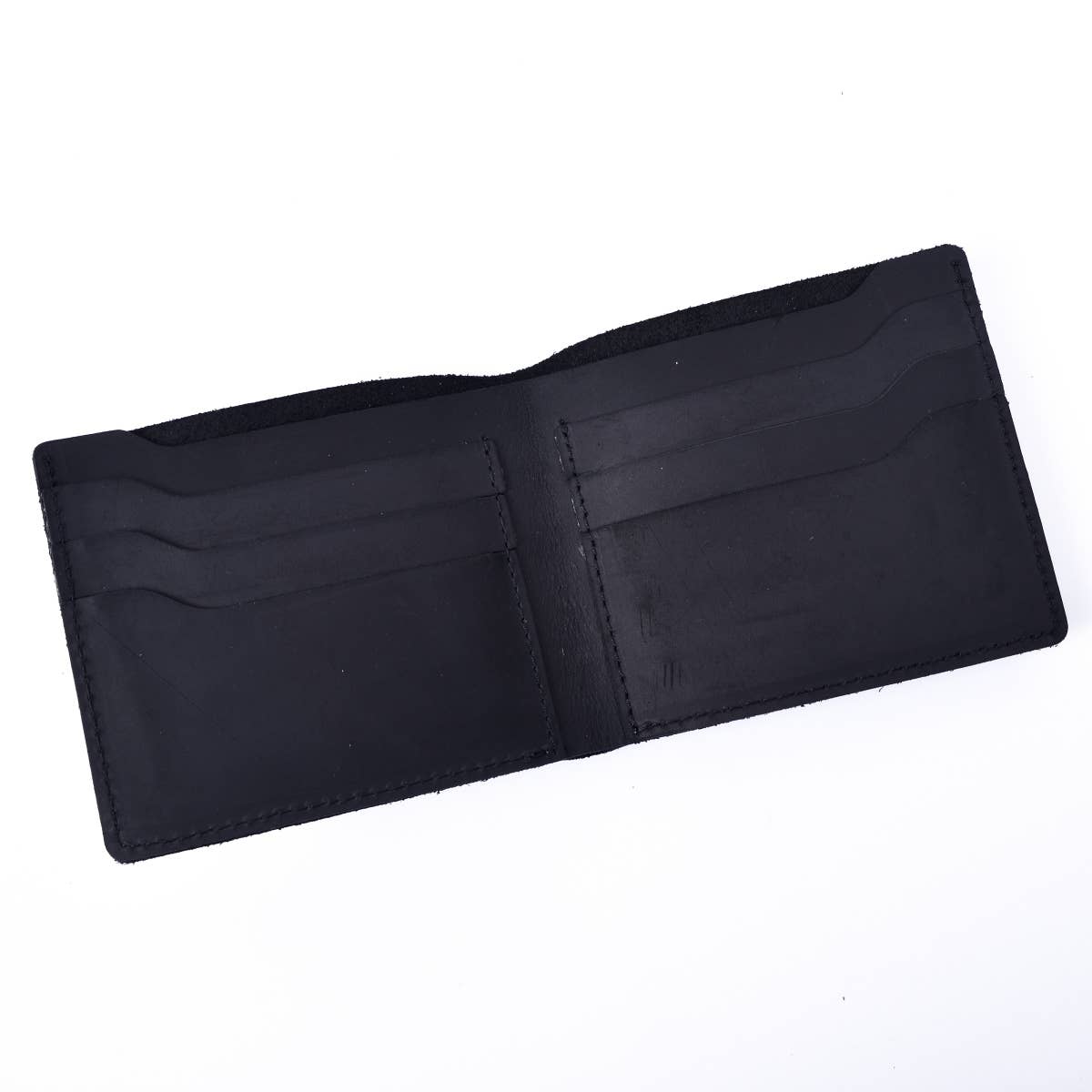 Genuine Leather Bifold Wallet – Cowhide Leather